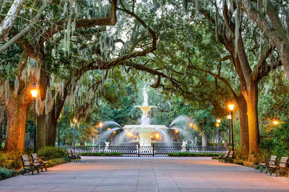 Forsyth Park fountain