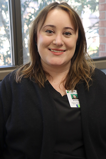 Amanda Kidd, speech language pathologist for St. Joseph’s/Candler’s outpatient speech therapy.