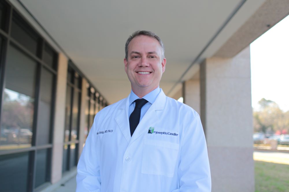 Cardiothoracic surgeon Dr. Marc Bailey