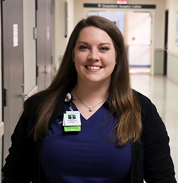 Emily Heino, operating room manager at Candler Hospital.