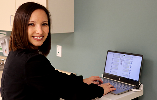 Kimberly Cook, Vascular ultrasound technologists at St. Joseph’s/Candler Vascular Specialists.