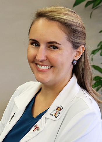 Lizzy Norton, nurse practitioner at St. Joseph’s/Candler Gynecologic Oncology and Surgical Specialists.