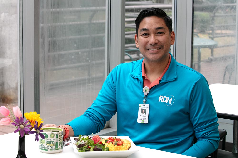 St. Joseph's Hospital Clinical Dietitian Sean Alva