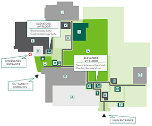 St. Joseph's Hospital map