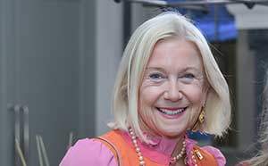 Woman smiling
