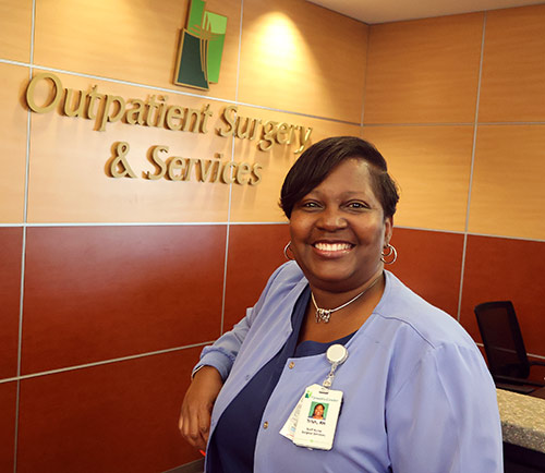 St. Joseph's/Candler nurse Patricia Mack