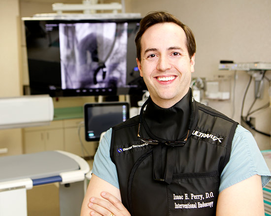 Interventional Endoscopist Dr. Isaac Perry