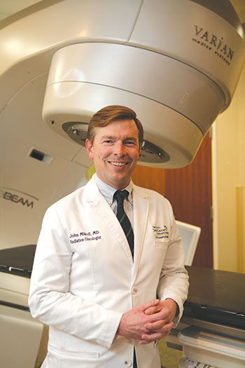 Dr. John Mikell, radiation oncologist