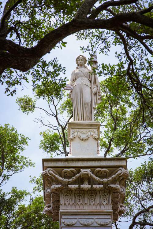 Pulaski Monument in Savannah